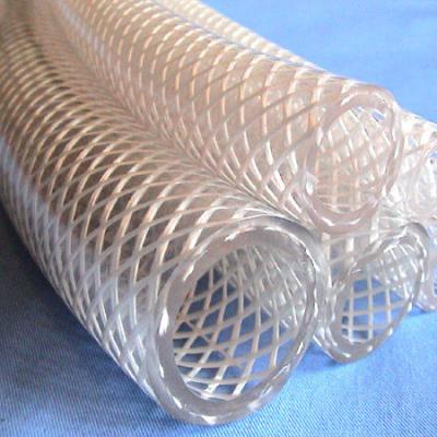 China PVC 1/2 Inch PVC Braided Reinforced Hose Transparent Hose for sale