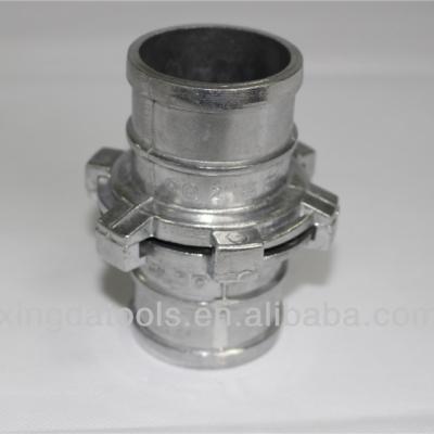 China Metal 3 inch pvc layflat hose connector quick coupling brand TAIYANGYU for sale