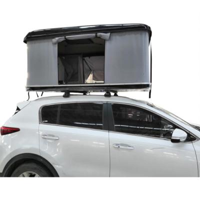 China Extended Type Fiberglass Camping Hard Shell SUV Car Roof Top Tent For Sale for sale