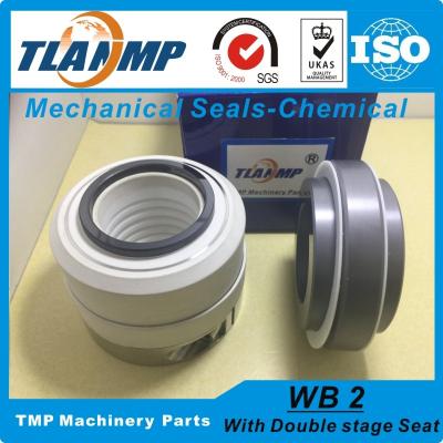 China WB2-25 WB2/25 PTFE Bellows Burgmann Mechanical Seals For Chemical Pumps With Double Stage Seat for sale