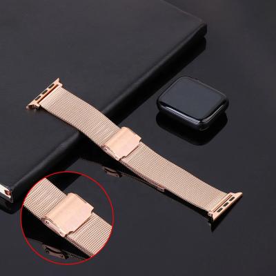 China Fashion/Fashion Shockproof/Metal Shockproof Strap For Apple Watch Band 44Mm 40Mm Iwatch Series 42Mm 38Mm Stainless Steel Strap Magnetic Buckle For Apple Watch 367 S for sale