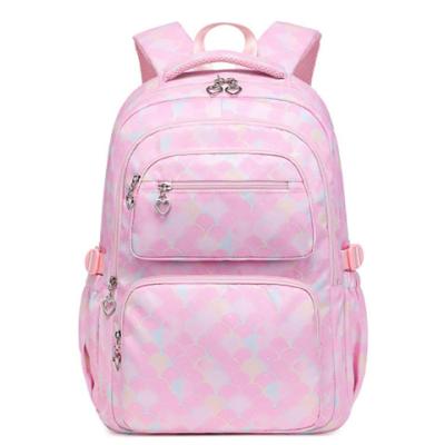 China High quality backpack wholesale large capacity girls version backpack high school students Korean primary school bags for sale