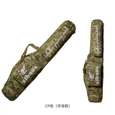 China Wholesale Outdoor Carp Fly Sling Fishing Tackle Tube Rod Reel Bag Kids Waterproof Camouflage Multifunctional Rectangular Package for sale