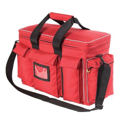 China Wholesale Medical Red Shoulder Bag Factory Products Emergency Equipment Bag Medical Bag First Aid Kits for sale