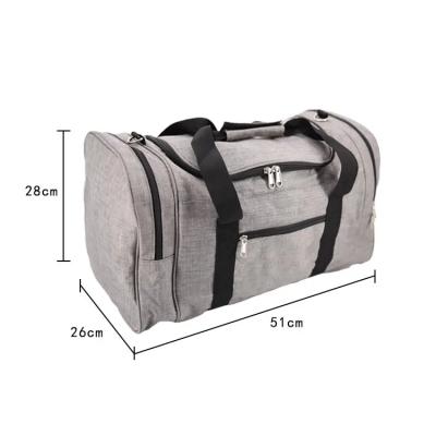 China 2023 Hot Sale High Quality Large Capacity Travel Bag Waterproof Sports Gym With Shoes Compartment Travel Luggage Bag for sale