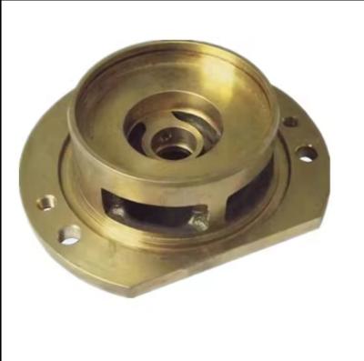 China Construction Machinery Brass Casting Parts For Machined Aluminum Steel Copper for sale