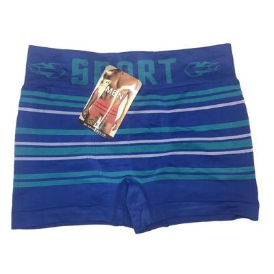 China Antibacterial Mens Stripe Boxer And Briefs Custom Printed Underwear for sale