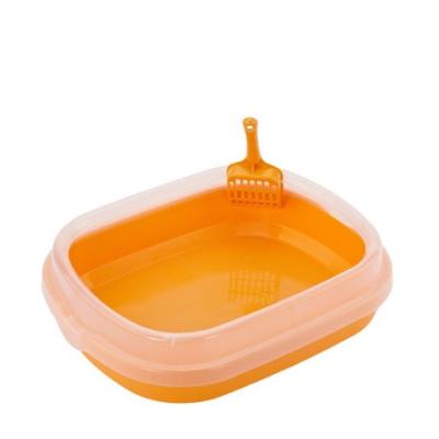 China End Plastic Wholesale Viable Large Cat Litter Box Toilet Tray for sale