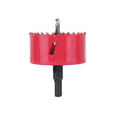 China Red Metal Drilling M42 PVC Plastic Cutting Bi Metal Hole Saw for sale