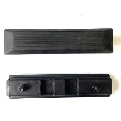 China Excavator Undercarriage Parts High Quality 300mm Tie Down Track Rubber Protection Bolt For Crawler Crane Track Shoe for sale