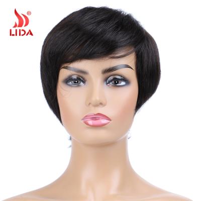 Κίνα New 6403 Natural Curl Lida Brazilian Hair Wig Lead 2020 Short Style Natural Wigs προς πώληση