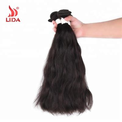 China Lida Indian Remy Human Hair Extensions Natural Straight Hair Products Straight Hair Extensions for sale