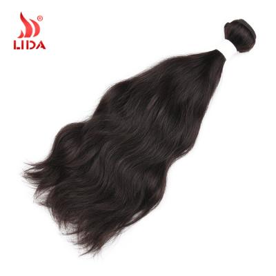 China Lida Brazilian Wave Hair Extension 8-26inches Natural Straight Remy Human Hair Extensions Natural Wave Hair Products Te koop