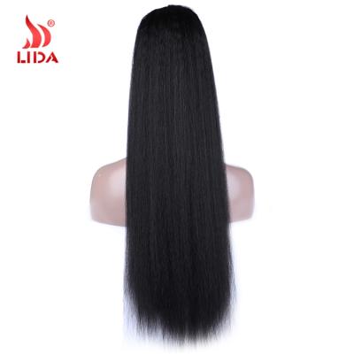 China Synthetic Straight Curly Long 30inches Curly Drawstring Ponytail Hair Extension Lida All Color In Running Ponytail en venta