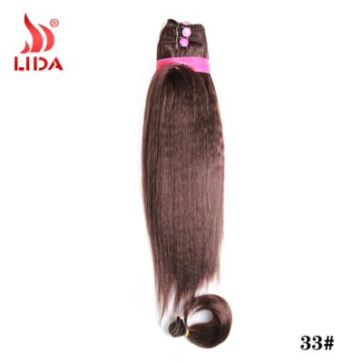 China LIDA Hair Extension Curly Straight Synthetic Hair 5PC 14