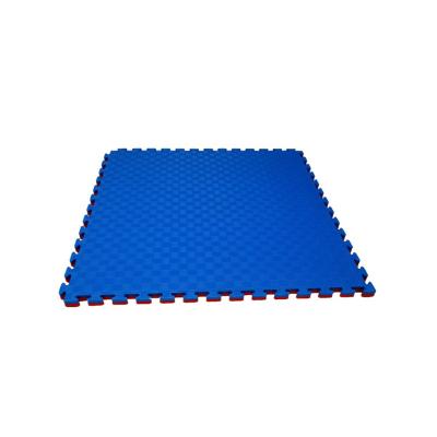 China Wholesale Eco-friendly/Anti-slip/Waterproof Dual Color EVA Puzzle Foam Tiles Exercise Equipment Mat With Border For Gym Yoga Workout for sale