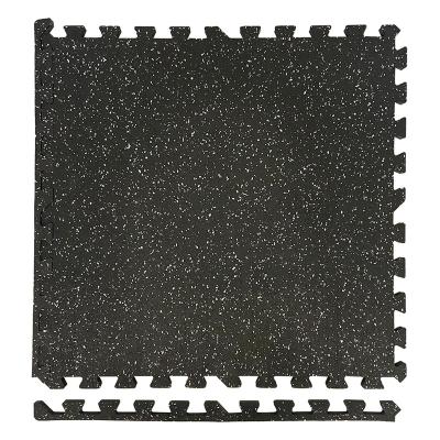 China Shock Absorb Factory Price Sports Floor Protectors Exercise Fitness Stable Puzzle Rubber Mat For Gym for sale