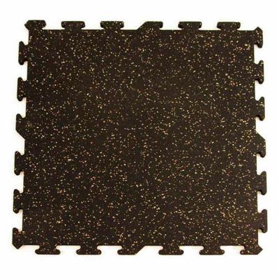 China Shock Absorb Gym Tiles Area Heavy Duty Shock Absorbing Rubber Flooring Mat Plastic Interlocking Rubber Tiles for sale