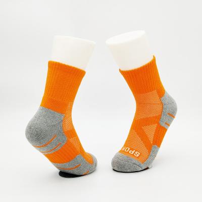 China Custom Breathable High Quality Non-Slippery Large Running Women's Cycling Socks for sale