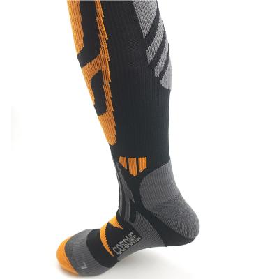 China Factory New Design Compression Breathable Soccer Socks Comfortable Adult Sporting Socks for sale