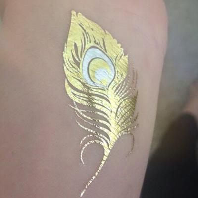 China Adults gold body tattoo jewelry for body decoration and promotion for sale