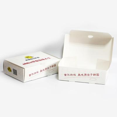 China Fried Chicken Disposable Paper Box Fast Food Packaging for sale