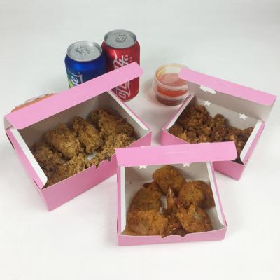 China Fried Chicken Box Disposable Paper Packaging for sale