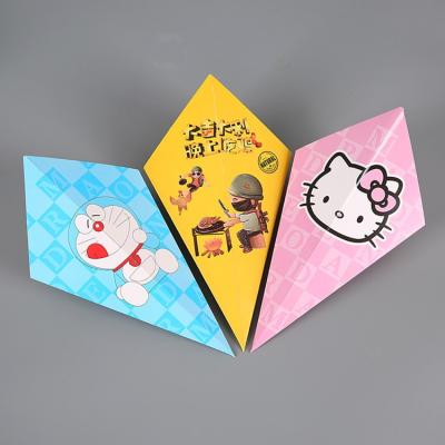 China Cone shape handmade paper box for french fries for sale