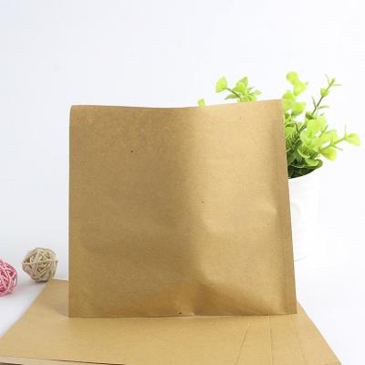 China Small Waterproof Paper Disposable Pouch Paper Bag For Sandwich Burger for sale