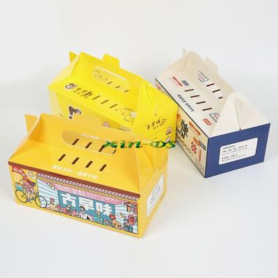 China Disposable Custom Sushi Take Away Box With Handle Delivery Boxes for sale