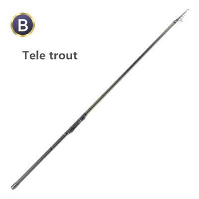 China Carbon Fiber 2.7m Soft Telescopic Trout Fishing Rod for sale