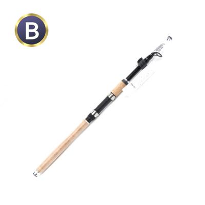 China Carbon 24 Ton Carbon Telescopic Fishing Rods Fishing Rod Carbon Fiber 2.7m Distance Travel Sea Fishing Telescopic Spinning Rods for sale