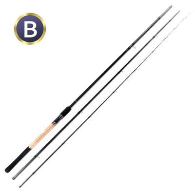 China Carbon Fiber Fishing Rod 3 Sections Carbon Fiber Fishing Rod 3.9m Match Fishing Rods for sale