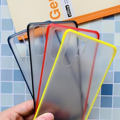 China Eco-friendly Transparent Matte Case For Samsung s9 s10 plus lite Ultrathin Anti Drop No Borders Case Cover For Note 9 10 A 70 Back Cover for sale