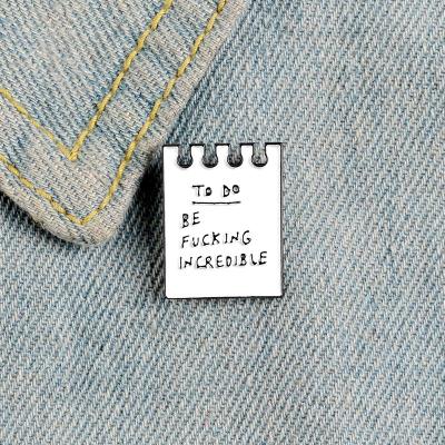 China Europe Bustle Lists Pin For Denim Jeans Shirt Pins Brooch Badge Cartoon Lapel Bag Pin for sale