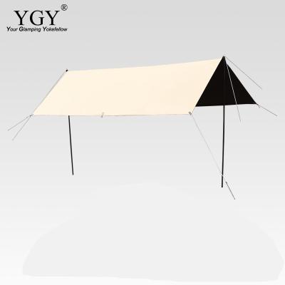 China Extended Type Hot Sale 3M*4M Oxford Cloth Insulated Outdoor Ultralight Ultralight Camping Rainproof Tarp Beach Pergola Tarp for sale