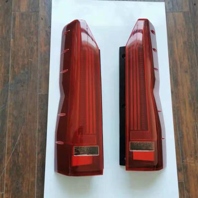 China Reverse Turn Brake Current (Reverse: White. Turn: Yellow. Brake: ) CAR PART Red REAR LIGHT LED TAIL LAMPS FIT FOR TOYOTA HIACE 2020+ for sale