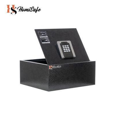 China Homisafe high qualitysteel digital laptop security hidden top open hotel safe box in metal for sale