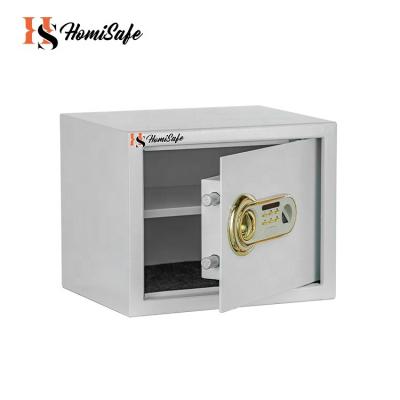 China Factory Wholesale Smart Cash Security Mini Home Office Hotel Security Homisafe Porcelain Safe Box for sale