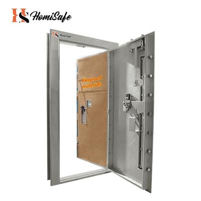 China Interior Security Lock Homisafe Factory Wholesale Price Hidden Vault Room Fireproof Door With Combination Lock for sale