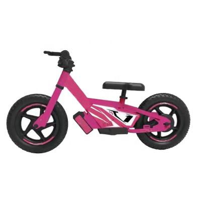 China Unisex Children 16inch Electric Balance Bike e Bike Hub Brushless Kids Balance Bike Bicycle for sale