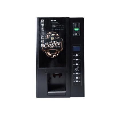 China Commercial Intelligent Coin Operated Coffee Beverage Machine Commercial Self Service Milk Tea Instant Juice Machine for sale