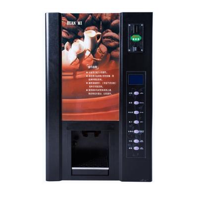 China Commercial Coffee Machines Porcelain Table Top Coin Operated Hot Coffee Vending Machine for sale