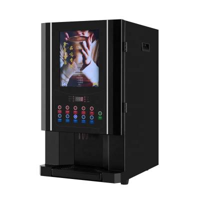 China Commercial Coffee Machines Commercial Use Porcelain Ice Cream Coffee Vending Machine Automatic Hot Hot Ice Water for sale