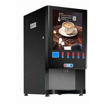 China Instant Coffee Machine Commercial Iced Water Coffee Dispenser Milk Tea Vending Machine Commercial Hot Public Coffee Machine for sale