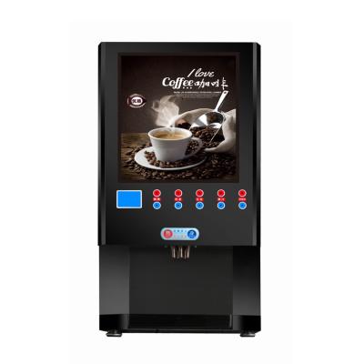 China Instant Coffee Machine Commercial Iced Water Coffee Dispenser Milk Tea Vending Machine Commercial Hot Public Coffee Machine for sale