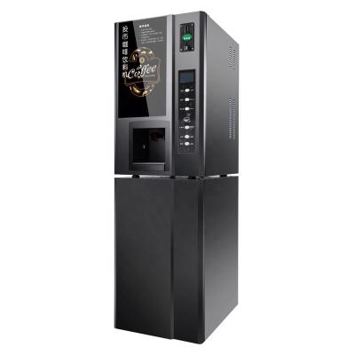 China China Commercial Coffee Maker Machine Vendor Hot And Cold Drinks Supply Equipment Coin Drop Vending Machine for sale