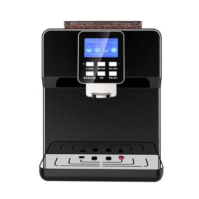 China Hotel Full Automatic Coffee Grinder For Home Use Office Italian Coffee Bean Grinder Can Send Milk Bubbles for sale