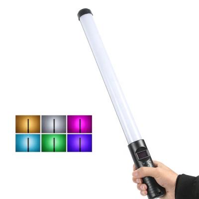 China Mini Professional Handheld RGB Colorful Photography Light Stick 3000K-6500K Dimmable LED Visual Light Stick for sale