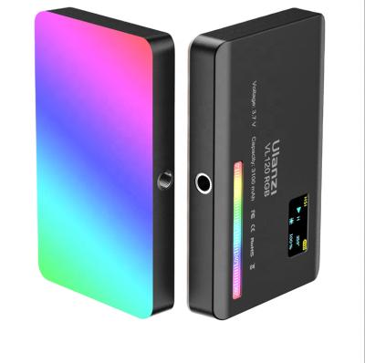 China VL120 RGB 3100mAh 2500-9000k Mini Camera Video Light for Photography Vlog Live Square from Tiktoks for sale